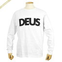 デウス エクス マキナ Tシャツ Deus Ex Machina メンズ 長袖 ロゴ S/M/L ホワイト DMF81530 WHITE ブランド