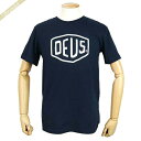 《最大2000円クーポン配布中_24日10:59迄》デウス・エクス・マキナ Tシャツ Deus Ex Machina メンズ 半袖 ロゴ S/M/L ネイビー T-DMW41808E NAVY | ブランド