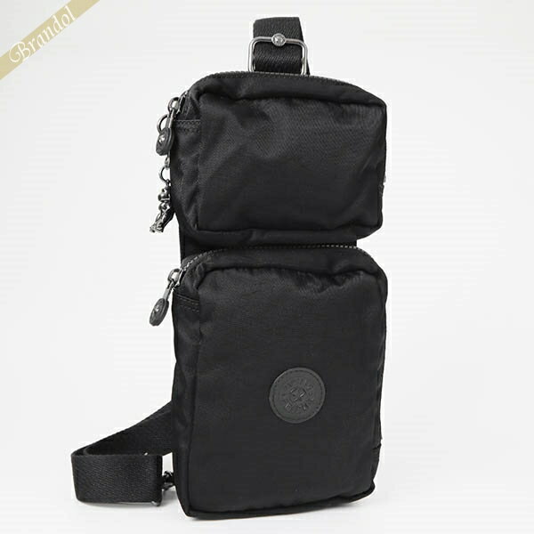 キプリング 《最大3000円クーポン_29日11:59迄》キプリング ボディバッグ kipling OVANDO オヴァンド 縦型 ブラック メンズ KI422453F | ブランド