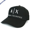 《クーポン配布中_29日17:59迄》ARMANI EXCHANGE アルマーニエクスチェンジ 帽子 AX ロゴ キャップ ブラック 954039 CC513 00121