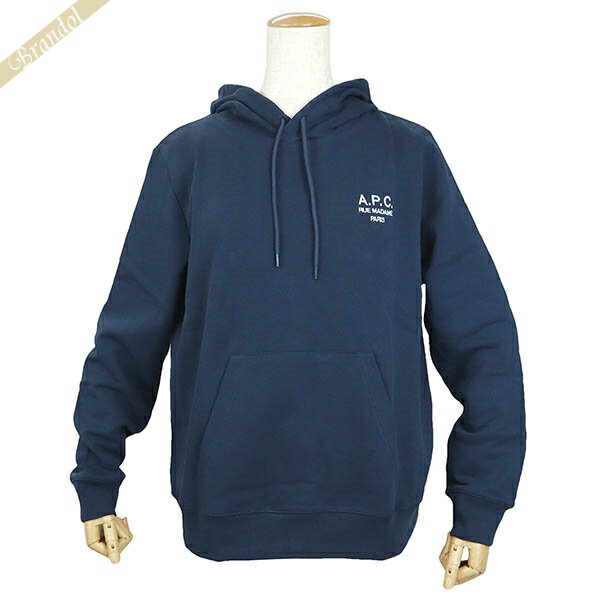 「A.P.C. 」ネイビー ロゴ トレーナー A.P.C. 【並行輸入品】アーペーセー APC トレーナー スウェット