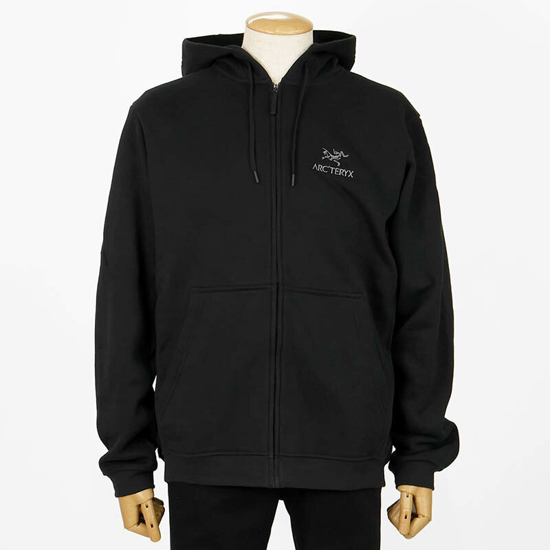 Rakuten - 《最大5000円クーポン 4/17 9:59迄》アークテリクス フリース ARC’TERYX エンブレム フルジップ フーディ S / M / L / XL サイズ ブラック X000009929 Black メンズ | ブランド