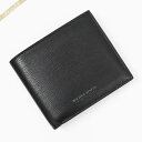 ボッテガ・ヴェネタ 二つ折り財布（メンズ） ボッテガヴェネタ 二つ折り財布 BOTTEGA VENETA メンズ ロゴ レザー ブラック 605721 VMA82 8803 | ブランド