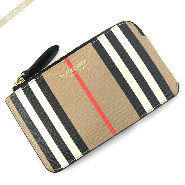 バーバリー 小銭入れ BURBERRY 財布 メンズ・レディースアイコンストライプ コインケース ベージュ系 8029616 | ブランドのサムネイル