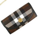 《クーポン配布中_29日17:59迄》バーバリー 財布 メンズ レディース BURBERRY 長財布 ヴィンテージチェック ブラウン系 8062299 | ブランド