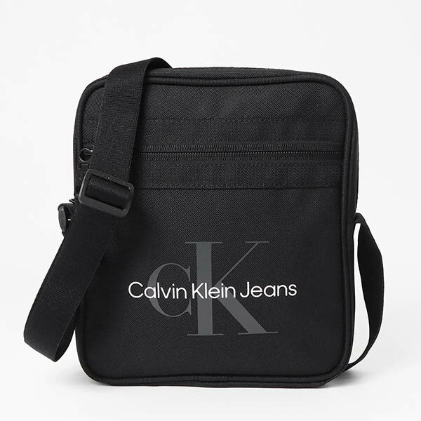 《ポイント5倍_20日23:59迄》カルバンクライン ジーンズ ショルダーバッグ Calvin Klein Jeans ロゴ ミニバッグ ブラック K50K511098 BDS メンズ | ブランド