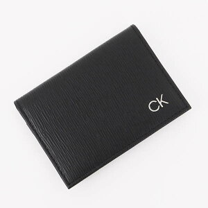 《P5＆最大2500円クーポン_25日23:59まで》カルバンクライン Calvin Klein 名刺入れ CKロゴ カードケース ブラック メンズ 31CK200002 | ブランド