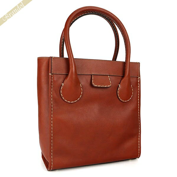 《最大3000円クーポン 2/2 11:59迄》クロエ レディース トートバッグ Chloe EDITH エディス 縦型トート ブラウン CHC22US445F43 27S | ブランド