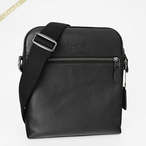 ショルダーバッグ COACH コーチ ショルダーバッグ 縦型 レザー ブラック 4011 QB/BK