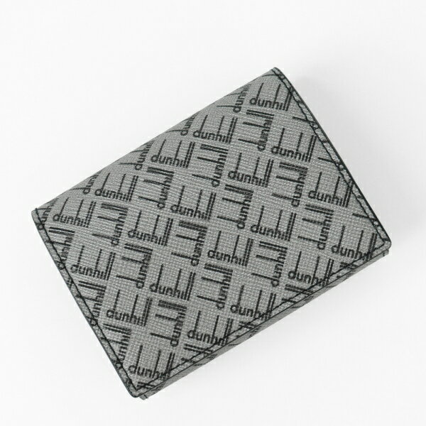 《最大3500円クーポン 12/24 11:59迄》ダンヒル 小銭入れ dunhill シグネチャー柄 コインケース グレー 24F2025LT038R メンズ | ブランド