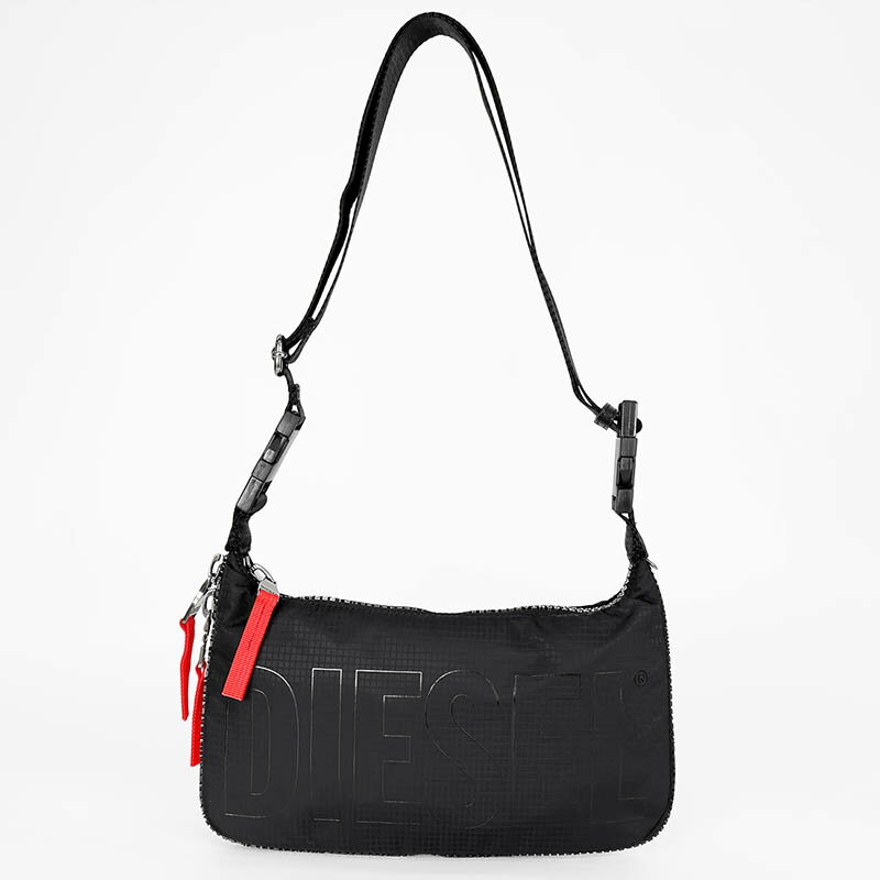 《最大2500円クーポン 1/23 23:59迄》ディーゼル ショルダーバッグ DIESEL Zip-D Crossbody Bag X ブラック X10315 P6872 T8013 メンズ | ブランド
