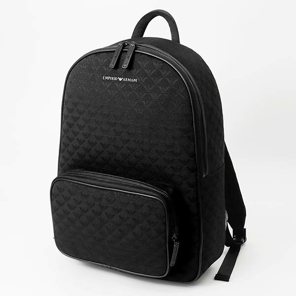 エンポリオアルマーニ リュックサック EMPORIO ARMANI イーグルロゴ柄 バックパッ...
