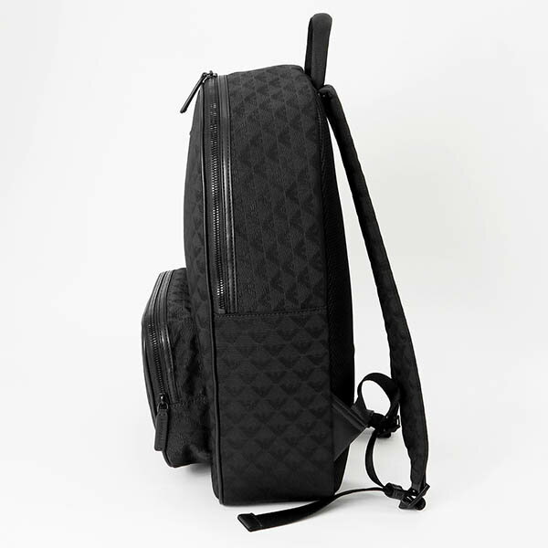 エンポリオアルマーニ リュックサック EMPORIO ARMANI イーグルロゴ柄 バックパッ...