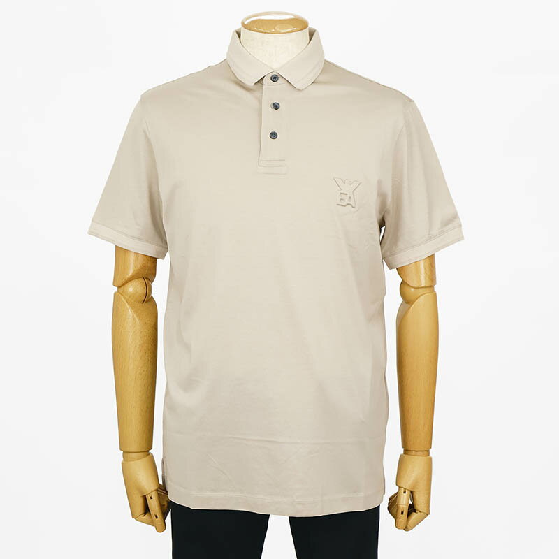 《最大4000円クーポン 6/11 01:59迄》エンポリオアルマーニ ポロシャツ EMPORIO ARMANI M / L / XL サイズ ライトベージュ EM003002 AF10761 U8140 メンズ | ブランド