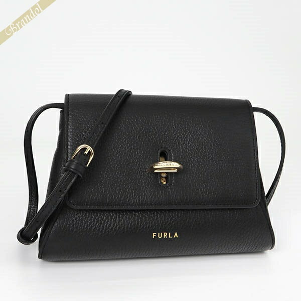 フルラ ポシェット 《クーポン配布中_23日13:59迄》フルラ ショルダーバッグ FURLA NET ポシェット レディース ブラック WE00490 HSF000 O6000