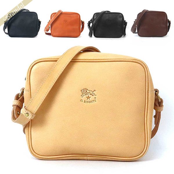 イルビゾンテ ショルダーバッグ IL BISONTE 本革 レザー カメラバッグ 各色 A2918EP | ブランド