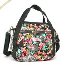 《クーポン配布中_29日17:59迄》レスポートサック ショルダーバッグ レディース LeSportsac SMALL JENNI 2way ミニトート 花柄 グレー ピンク系マルチカラー 8056 F049 | ブランド