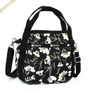 トートバッグ レスポートサック ショルダーバッグ レディース LeSportsac SMALL JENNI 2way ミニトートバッグ ハート柄 ブラック系 8056 F534 | ブランド