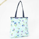 《ポイント5倍_19日 10:59迄》レスポートサック トートバッグ LeSportsac EASY MAGAZINE TOTE 花柄 ライトブルー系 3531 G823 ライトブルー系 3531 G823 | ブランド(4)
