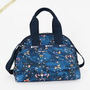 ボストンバッグ 《最大4000円クーポン_6日23:59迄》レスポートサック ショルダーバッグ LeSportsac YORK SATCHEL 2way ミニボストンバッグ カルーセル柄 ブルー レディース 3561 E480 | ブランド