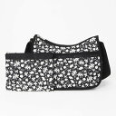 《ポイント5倍_7/2 10:59迄》レスポートサック ショルダーバッグ LeSportsac CLASSIC HOBO クラシックホーボー 花柄 ブラック×ホワイト 7520 HA29 レディース | ブランド