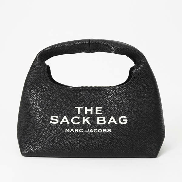 マーク ジェイコブス 革バッグ レディース マークジェイコブス ハンドバッグ MARC JACOBS ザ レザー サックバッグ ミニ ポーチ付 ブラック 2F3HSH020H01 001 レディース | ブランド