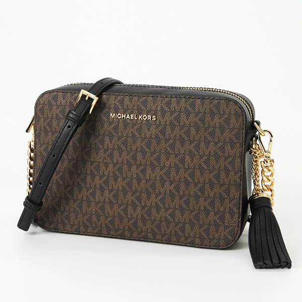 マイケルコース ショルダーバッグ MICHAEL KORS MKシグネチャー カメラバッグ レディース ブラウン 32F8GF5M2B 292 | ブランド