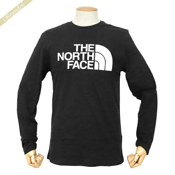 《クーポン配布中_18日23:59迄》ザ・ノースフェイス 長袖 Tシャツ THE NORTH FACE メンズ Half Dome Tee ロゴ ロンT ブラック NF0A4M8M JK3 | ブランド