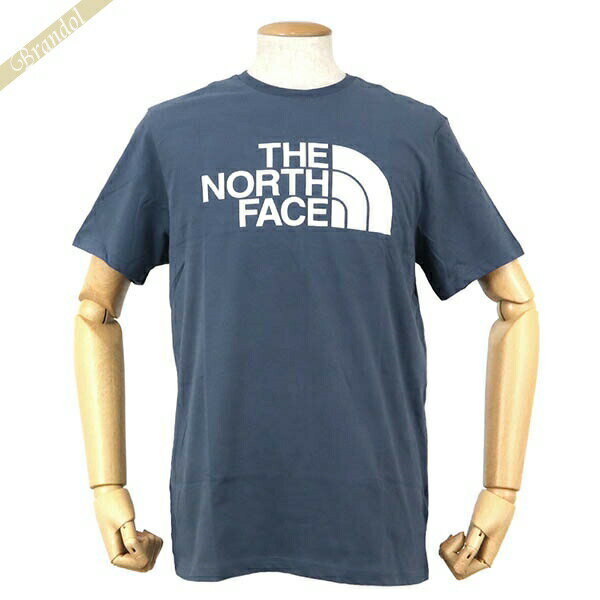 《クーポン配布中_18日23:59迄》ザ・ノースフェイス Tシャツ THE NORTH FACE メンズ Half Dome Tee 半袖 S/M/L ブルー系 NF0A4M8N WC4 | ブランド