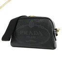 《最大4000円クーポン_6日23:59迄》プラダ ショルダーバッグ PRADA レディース ロゴ レザー ミニバッグ ブラック 1BH187OLO 2DKV F0002 | 2021年秋冬新作 2021AW