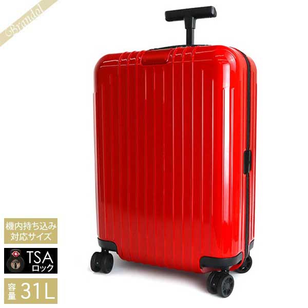 リモワ スーツケース RIMOWA エッセンシャルライト TSAロック 機内持ち込み対応 縦型 31L Sサイズ レッド 823.52.65.4 RED | ブランドのサムネイル