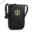 トリーバーチ　ポシェット 《最大2500円クーポン_28日23:59迄》トリーバーチ ショルダーバッグ TORY BURCH レディース スマートフォンケース スマホショルダー ブラック 84077 001 ブランド