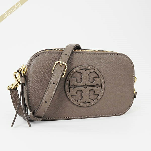 トリーバーチ バッグ（レディース） トリーバーチ ショルダーバッグ TORY BURCH レザー カメラバッグ グレージュ レディース 145667 093 | ブランド