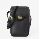 《クーポン配布中_29日17:59迄》TORY BURCH ショルダーバッグ ロビンソン ペブルド フォン クロスボディ ブラック レディース 156748 001 | ブランド