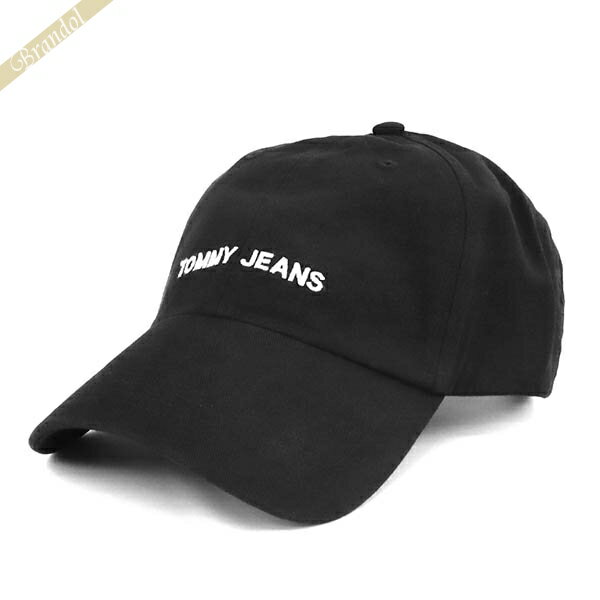 《クーポン配布中_18日23:59迄》トミージーンズ キャップ TOMMY JEANS 帽子 メンズ ロゴ ベースボールキャップ フリーサイズ ブラック AM0AM04677002 | ブランド
