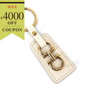《最大4000円クーポン配布中_5/6 23:59迄》〈訳あり・キズ等〉フェラガモ キーリング Ferragamo レディース ガンチーニ レザー ホワイト 2...