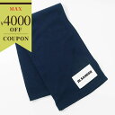 《最大4000円クーポン配布中_5/6 23:59迄》ジルサンダープラス マフラー Jil Sander+ カシミア100% ニット スカーフ ネイビー JSC...