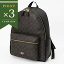 《全品ポイント3倍_9日11:59迄》コーチ リュック COACH レディース ラグジュアリー シグネチャー バックパック ブラウン F58314 IMAA8 ...