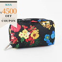 《最大4500円クーポン配布中_5/14 16:59迄》レスポートサック ポーチ LeSportsac RECTANGULAR COSMETIC 花柄 ブラック...