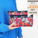 《最大4500円クーポン配布中_5/14 16:59迄》レスポートサック ポーチ LeSportsac COSMETIC CLUTCH 花柄 ピンク系マルチカラ...