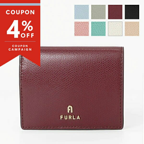 《4%OFFクーポン 16日 10:59迄》フルラ 二つ折り財布 FURLA CAMELLIA カメ
