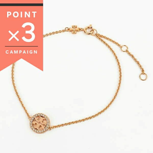 《ポイント3倍_6/24 14:59迄》トリーバーチ ブレスレット TORY BURCH ラインスト