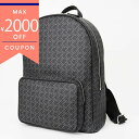 《P3倍&最大2000円クーポン_6/30 23:59迄》ダンヒル リュックサック dunhill モノグラム柄 バックパック ブラック メンズ 24R3721...