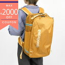 《最大2000円クーポン_6/30 23:59迄》パタゴニア リュックサック Patagonia ブラックホール ミニ MLC 30L バックパック イエロー系...