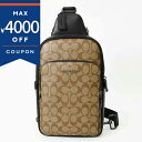 コーチ ボディバッグ COACH シグネチャー イーサン パック ベージュ系×ブラック CO910 QBKHA レディース メンズ | ブランド【最大4000円...