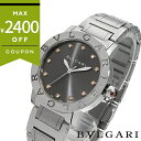 ブルガリ 腕時計 BVLGARI レディース ブルガリブルガリ 33mm 自動巻き グレー×シルバー BBL33C6SS/12 | ブランド【最大2400円クー...