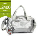kipling キプリング ショルダーバッグ 角型 2way ミニボストンバッグ シルバー KI07430GA【最大2400円クーポン7/13 23:59迄】
