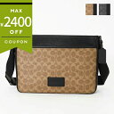 コーチ ショルダ−バッグ COACH シグネチャー キャンバス District ディストリクト クロスボディ ベージュ×ブラック / ブラック系 ...