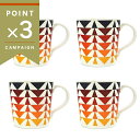 ペンドルトン マグカップ Pendleton 4個セット Harding Collection Tapered Mug ホワイト系マルチカラー XC710-53...