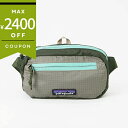 パタゴニア ボディバッグ Patagonia ULTRALIGHT BLACK HOLE MINI HIP PACK パッカブル ウェストバッグ ダークグリーン系マルチカラー 49447 PNGR メンズ・レディース | ブランド【最大2400円クーポン7/28 23:59迄】